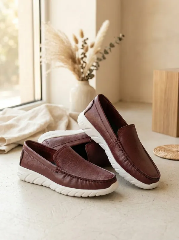 Feather_Light_Cherry_Slip_On_Loafers_For_Men