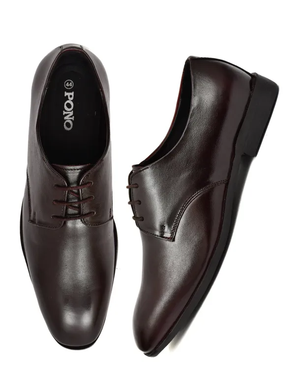 Men_S_Brown_Leather_Derby_Formal_Shoes_Sophisticated_Lace_Up_Dress_Shoes