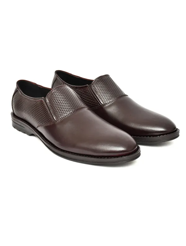 Men_S_Brown_Formal_Slip_On_Dress_Shoes_With_Textured_Side_Panels