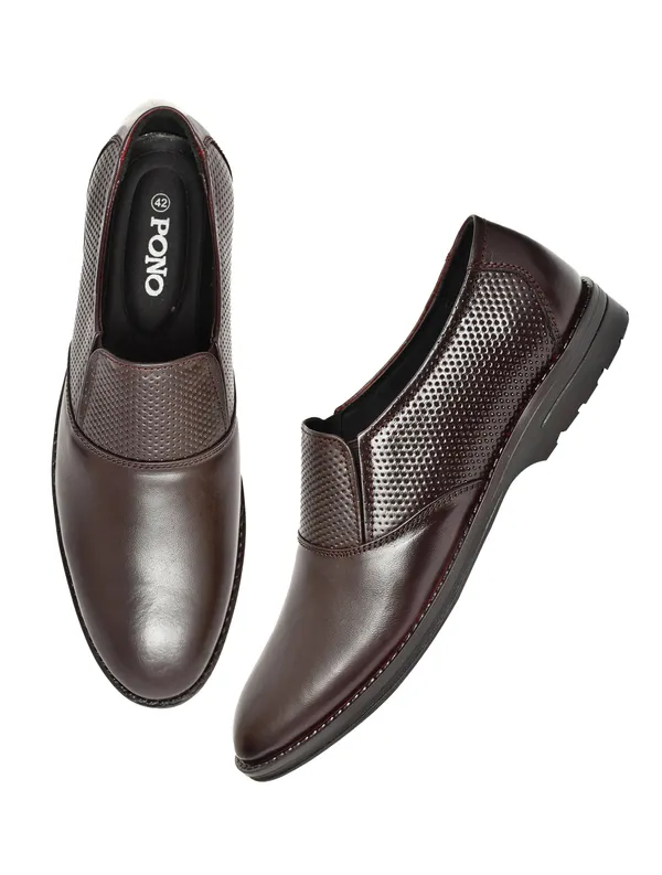 Men_S_Brown_Formal_Slip_On_Dress_Shoes_With_Textured_Side_Panels