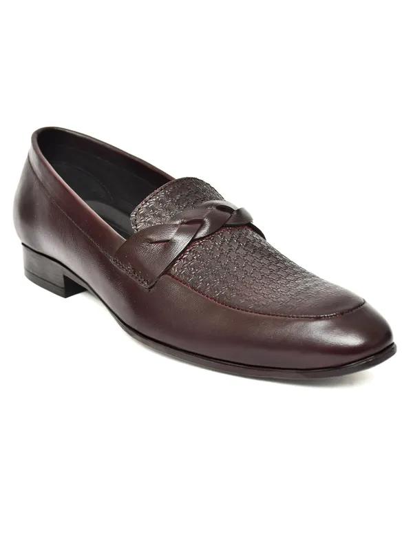 Men_S_Brown_Textured_Loafer_Formal_Shoes