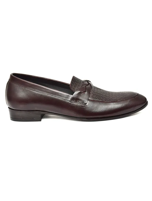Men_S_Brown_Textured_Loafer_Formal_Shoes