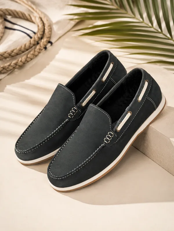 Premium_Black_Nubuck_Leather_Slip_On_Loafers_For_Men_Classic_Casual_Shoes
