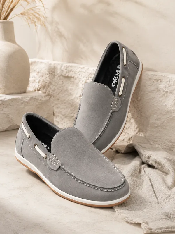 Premium_Grey_Nubuck_Leather_Slip_On_Loafers_For_Men_Smart_Casual_Driving_Shoes