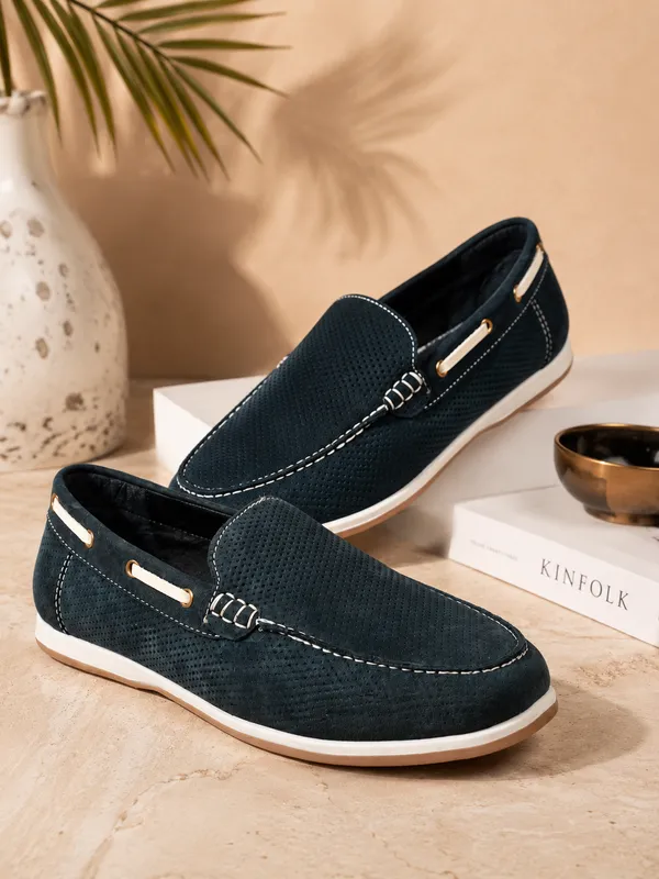 Premium_Black_Textured_Nubuck_Leather_Slip_On_Loafers_For_Men_Casual_Driving_Shoes
