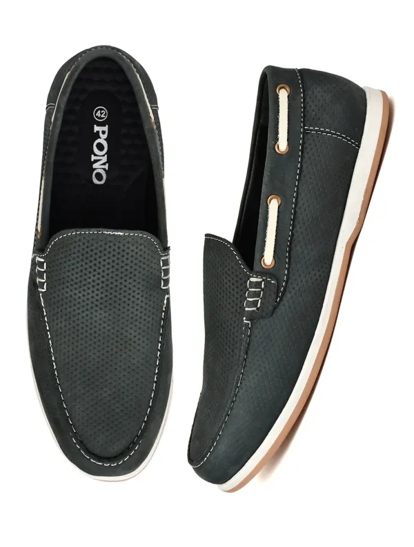 Premium_Black_Textured_Nubuck_Leather_Slip_On_Loafers_For_Men_Casual_Driving_Shoes