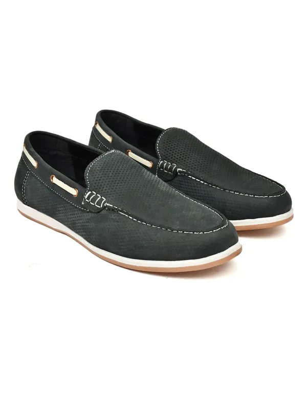 Premium_Black_Textured_Nubuck_Leather_Slip_On_Loafers_For_Men_Casual_Driving_Shoes