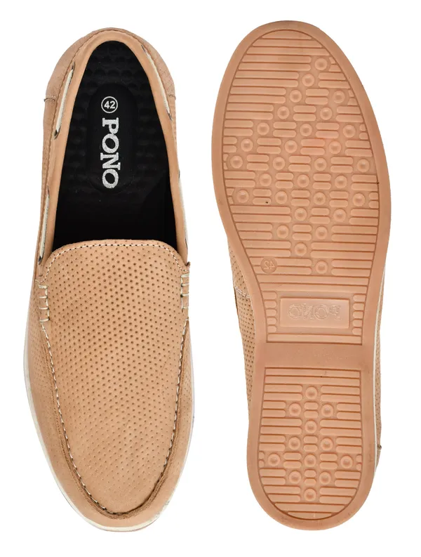 Premium_Camel_Textured_Nubuck_Leather_Slip_On_Loafers_For_Men_Casual_Comfort_Shoes