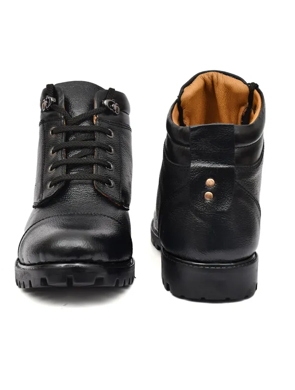 Premium_Black_Genuine_Leather_Ankle_Boots_For_Men_Lace_Up_Casual_Outdoor_Boots