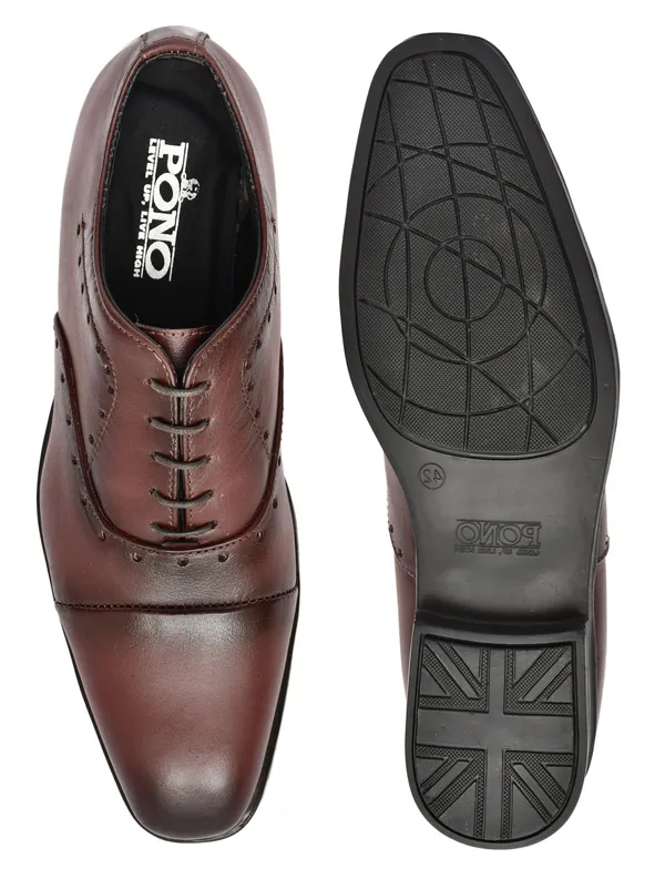 Premium_Brown_Genuine_Leather_Cap_Toe_Oxford_Shoes_For_Men_Classic_Formal_Lace_Up_Shoes