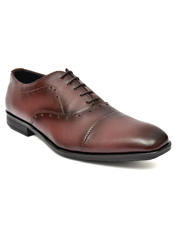Premium_Brown_Genuine_Leather_Cap_Toe_Oxford_Shoes_For_Men_Classic_Formal_Lace_Up_Shoes