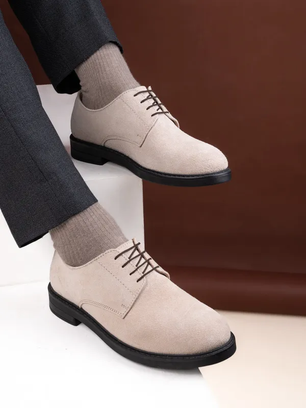 Men_S_Beige_Suede_Leather_Derby_Lace_Up_Shoes