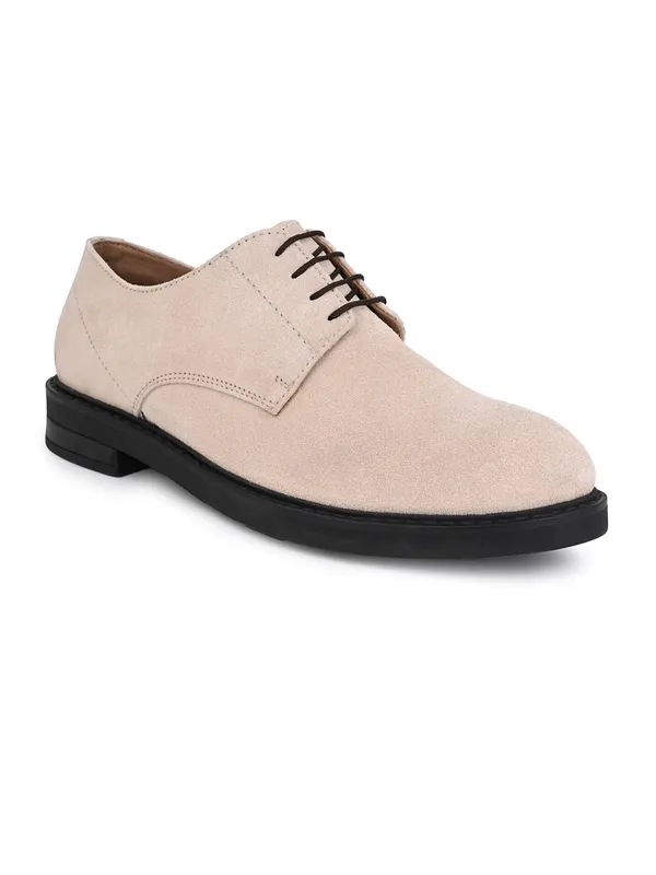 Men_S_Beige_Suede_Leather_Derby_Lace_Up_Shoes