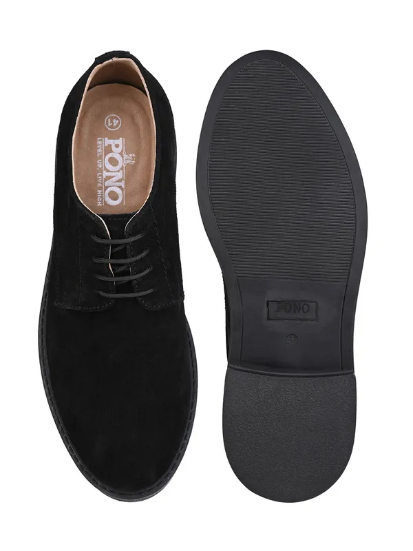 Men_S_Black_Suede_Leather_Derby_Lace_Up_Shoes