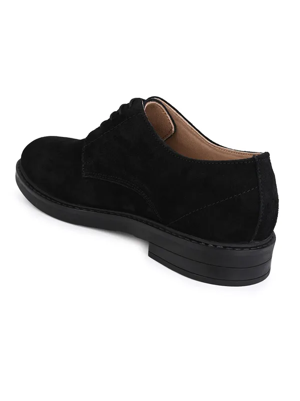Men_S_Black_Suede_Leather_Derby_Lace_Up_Shoes
