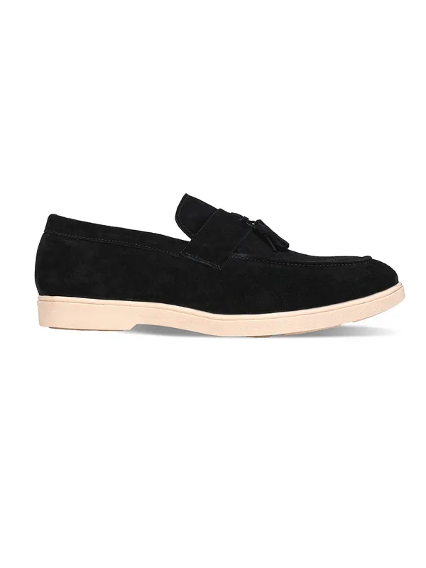 Men_S_Black_Suede_Leather_Tassel_Loafers