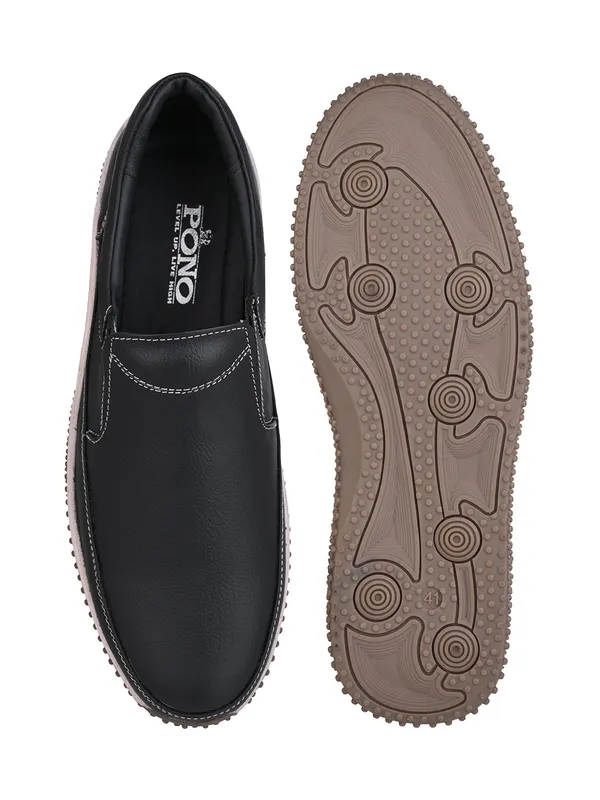 Men_S_Black_Leather_Slip_On_Casual_Sneakers_With_Contrast_Stitching