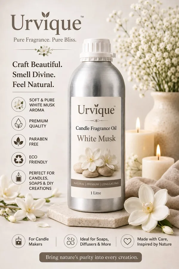 Urviqué_White_Musk_Candle_Fragrance_Oil_1_Litre