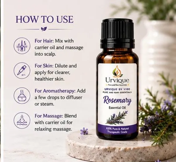 UrviQue_Rosemary_Essential_Oil