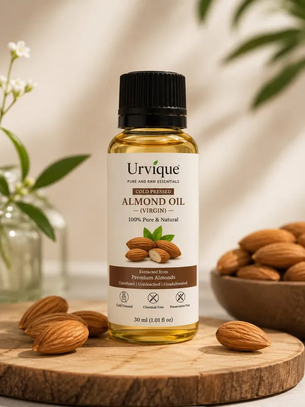 Urvique_Cold_Pressed_Almond_Oil_-_30_ML_-_Pack_of_2