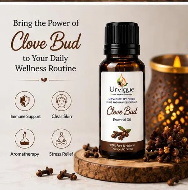 Urvique_Clove_Bud_Essential_Oil