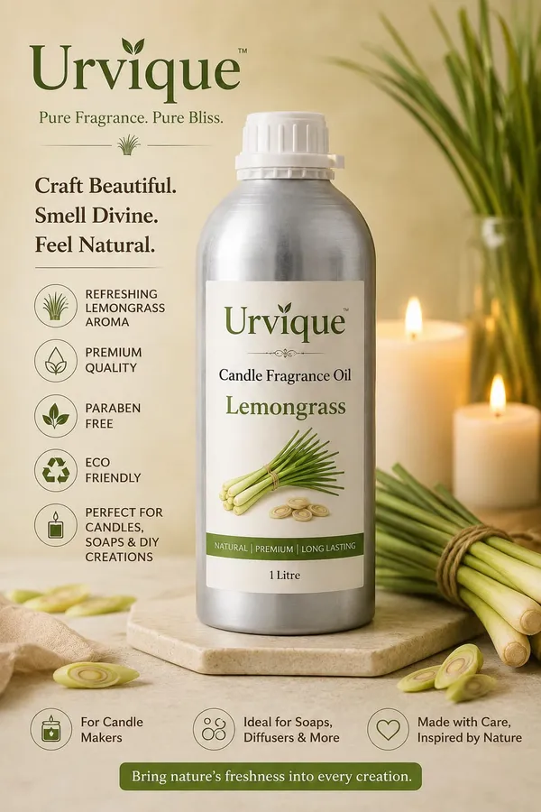 Urvique_Lemongrass_Candle_Fragrance_Oil
