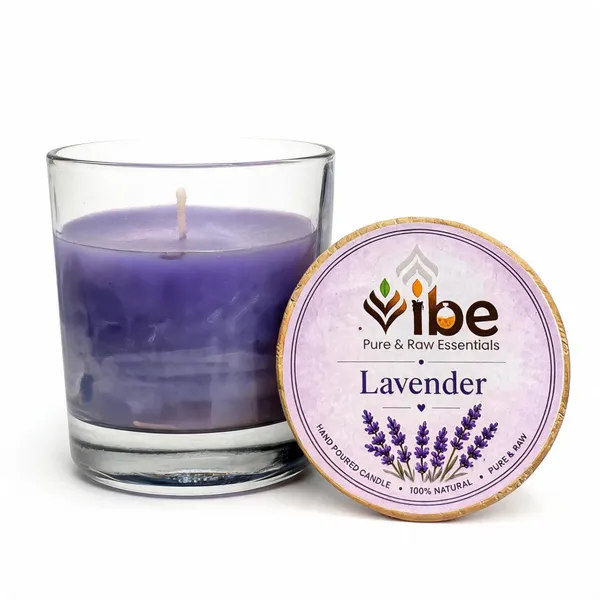 Hand_Poured_Lavender_Floral_Scented_Candle