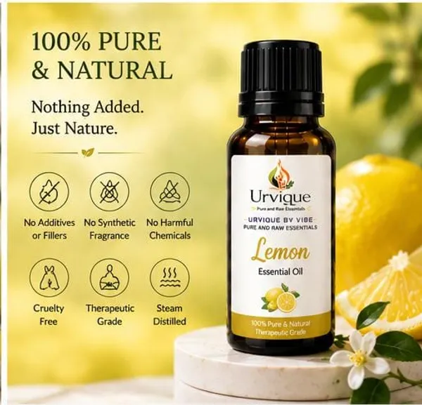Urvique_Lemon_Essential_Oil_-_Pack_of_2