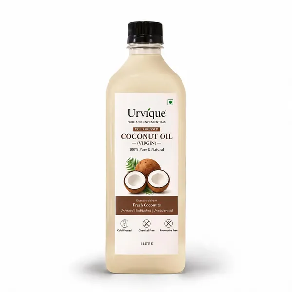 Urviqué_Cold_Pressed_Virgin_Coconut_Oil_-_1_Litre