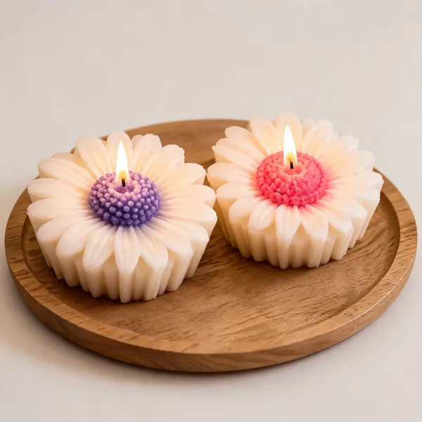 Lavender_And_Rose_Floral_Scented_Candle_Set_-_Set_of_2_-_Pack_of_2