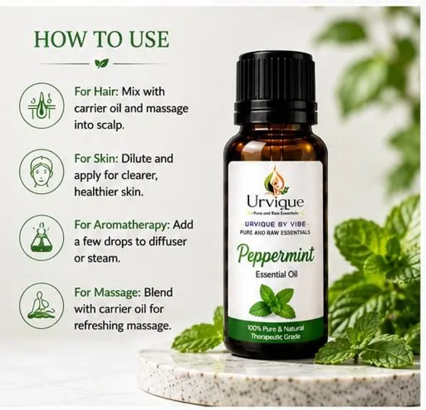 Urvique_Peppermint_Essential_Oil_-_Pack_of_2