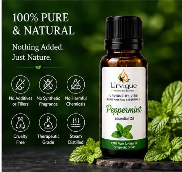 Urvique_Peppermint_Essential_Oil_-_Pack_of_2