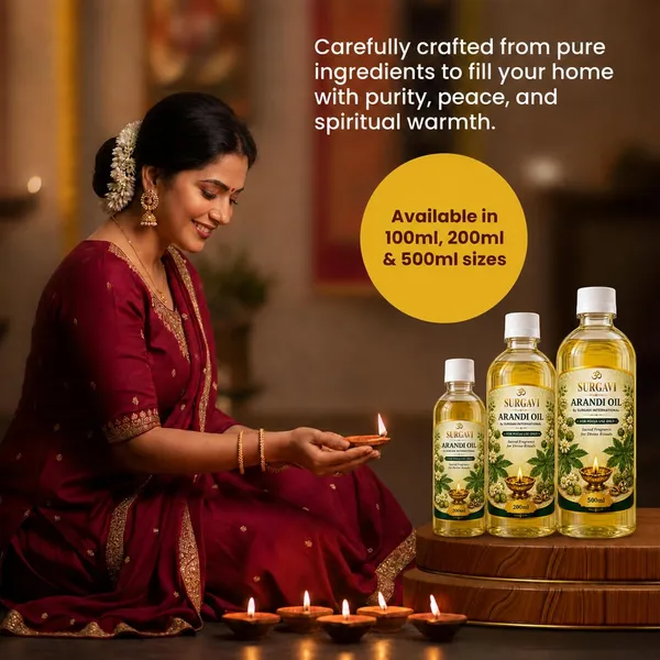 Surgavi_Arandi_Cold_Pressed_Castor_Pooja_Oil_For_Diya_Lamps