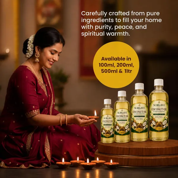 Surgavi_Cold_Pressed_Coconut_Pooja_Oil_For_Diya_And_Temple