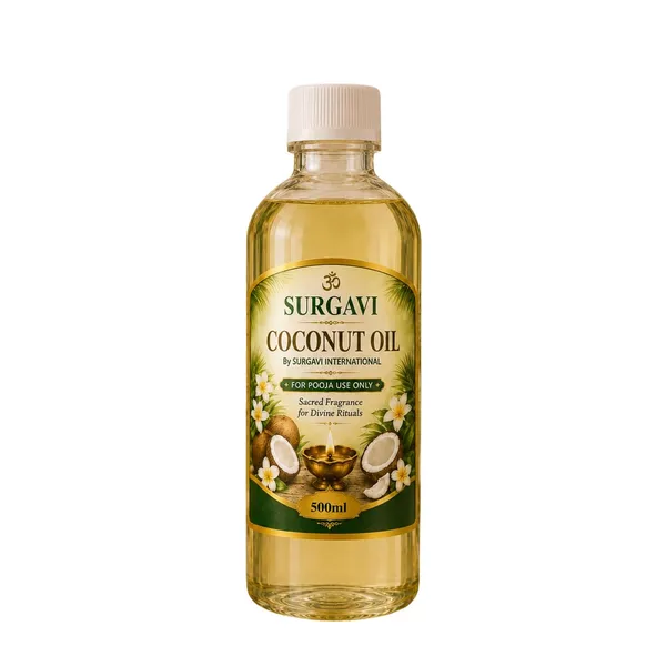 Surgavi_Cold_Pressed_Coconut_Pooja_Oil_For_Diya_And_Temple