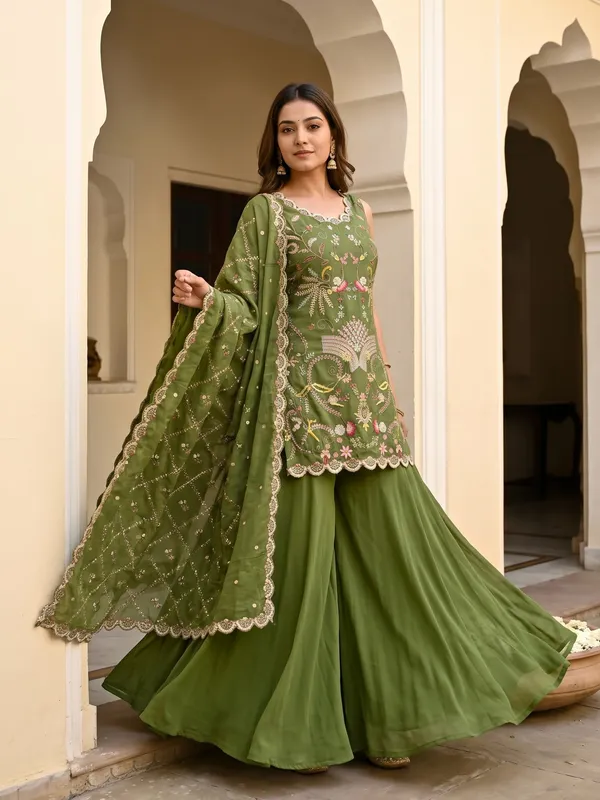 Olive_Embroidered_Anarkali_Suit_Set_for_Women