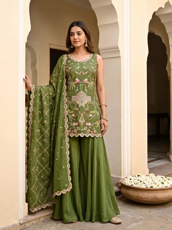 Olive_Embroidered_Anarkali_Suit_Set_for_Women
