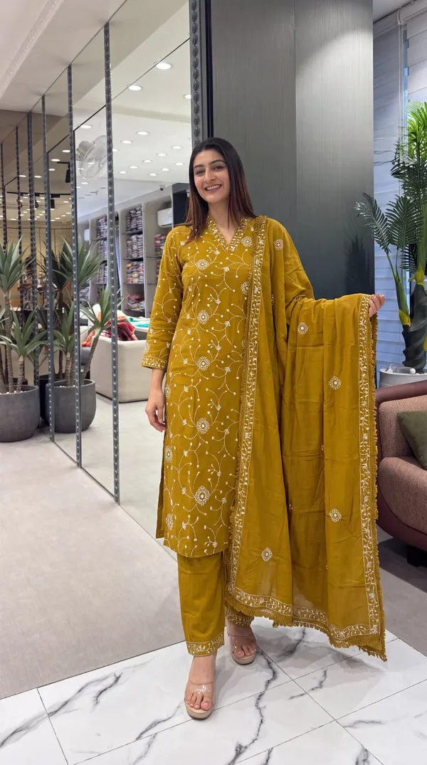 Mustard_Embroidered_Straight_Salwar_Suit_Set_for_Women