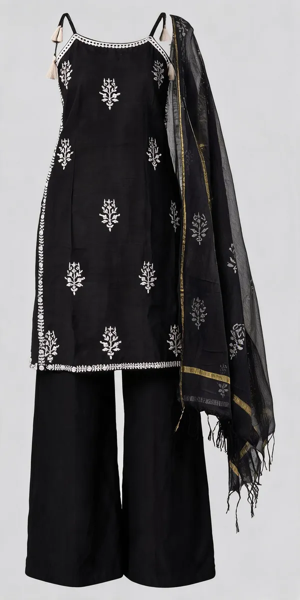 Black_Embroidered_Ethnic_Suit_Set_for_Women