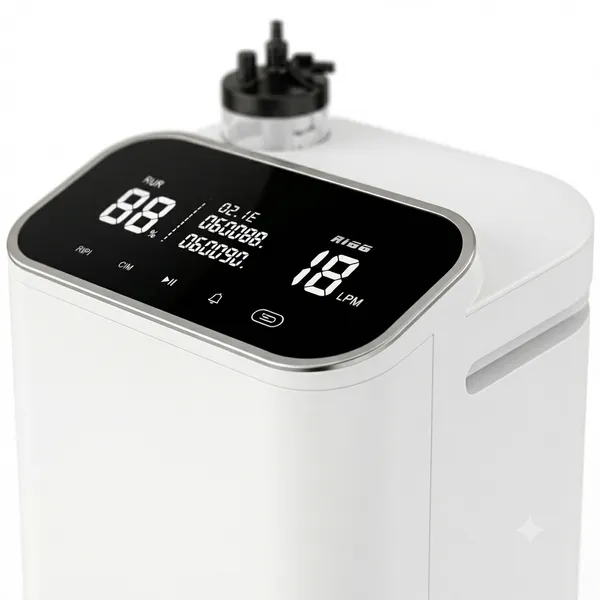 Cure_Oxygen_Concentrator_With_Digital_Display