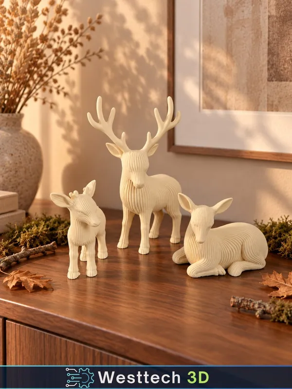 Cream_Deer_Family_Decorative_Figurine_Set