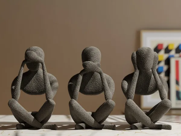 Gray_Abstract_Meditation_Three_Piece_Figurine_Set