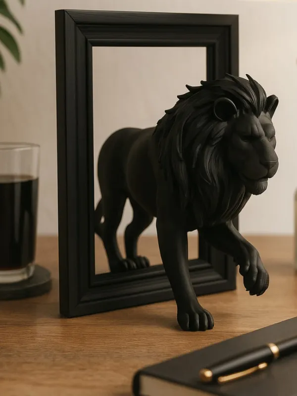 Black_Lion_3D_Decorative_Sculpture