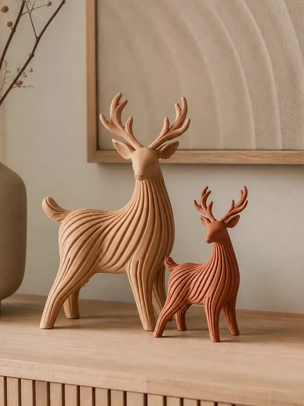 Modern_Ribbed_Deer_Figurine_Set
