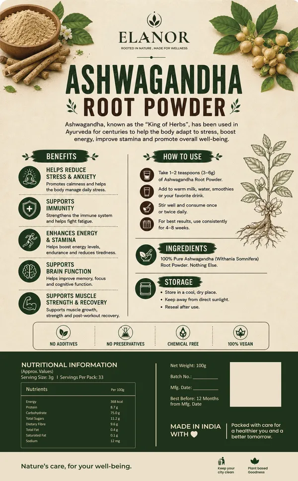 Elanor_Ashwagandha_Root_Powder