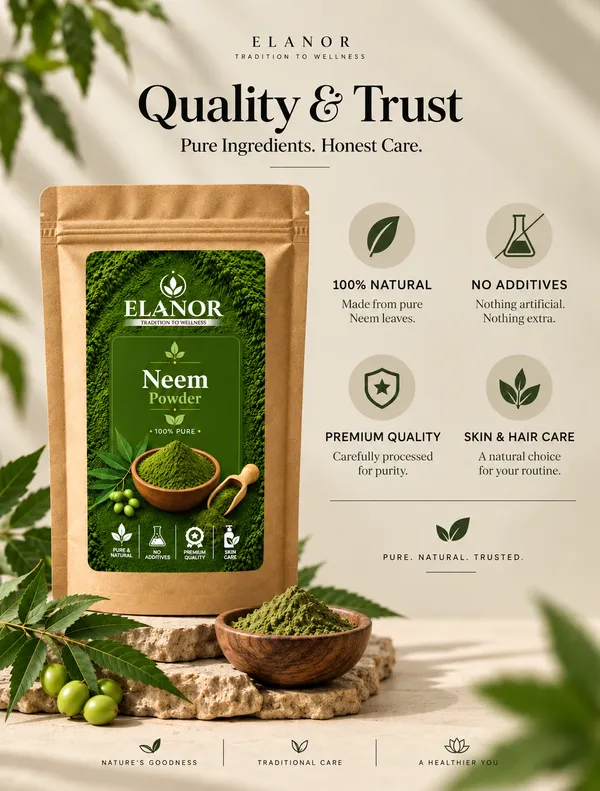 Elanor_Neem_Powder_100%_Pure