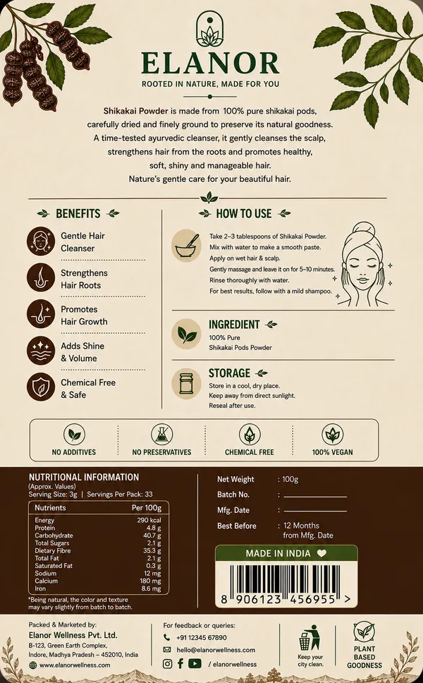 Elanor_Shikakai_Powder_Hair_Cleanser