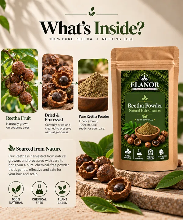 Elanor_Reetha_Powder_Natural_Hair_Cleanser