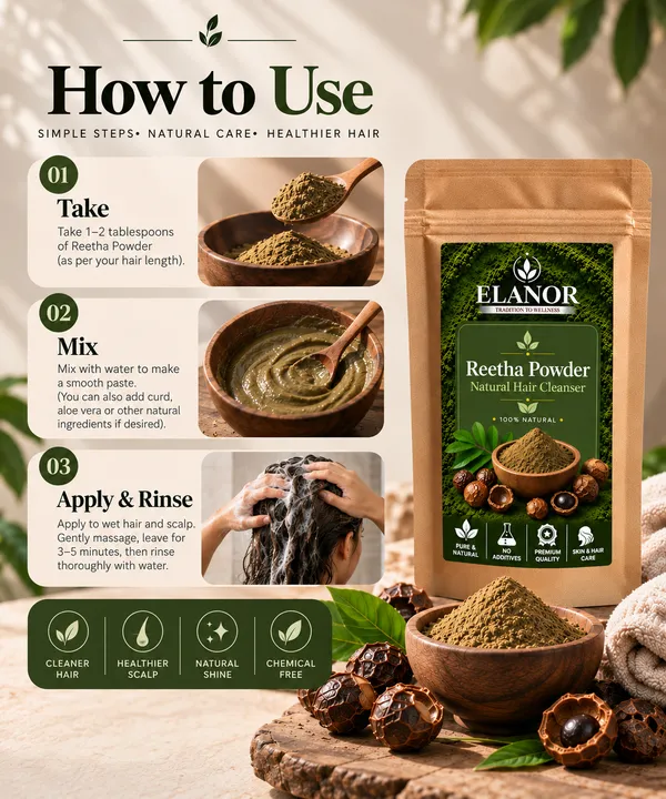 Elanor_Reetha_Powder_Natural_Hair_Cleanser