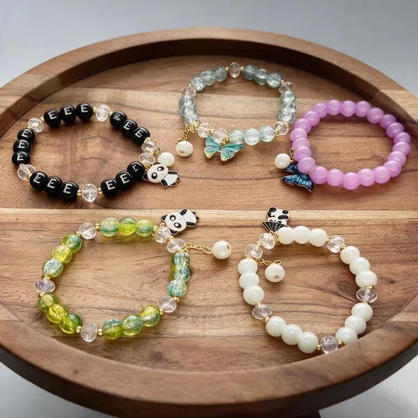 Beaded_Bracelet_Set_of_5_(Random_Colours)